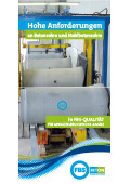 Hohe Anforderungen an Betonrohre und Stahlbetonrohre in FBS-Qualität für Abwasserleitungen und -kanäle